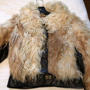 Vintage faux fur jacket